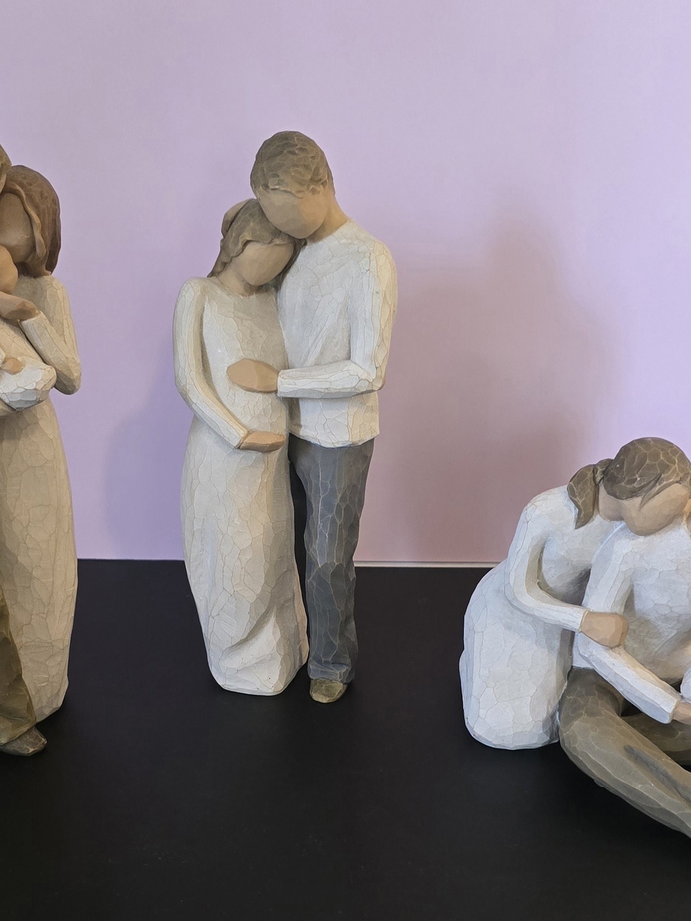 3 Willow Tree  Figurines - New Life, Home, Our Gift